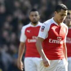Arsenal y Alexis sufren duro golpe: eliminados de la FA Cup