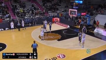 El Andorra gana en la Eurocup