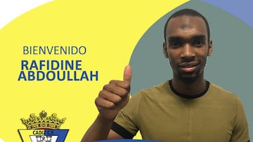 El C¨¢diz ficha a Rafidine Abdullah por dos temporadas