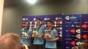 Morata fue Bota de Oro: "Estoy feliz, pero es un éxito del grupo"