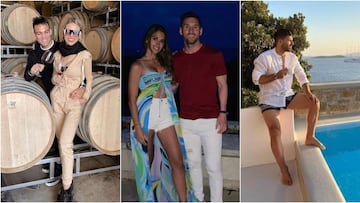 Las vacaciones de Messi, Agüero, Dibu Martínez y los futbolistas de la Selección argentina