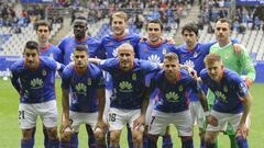 Jugadores del Real Oviedo.