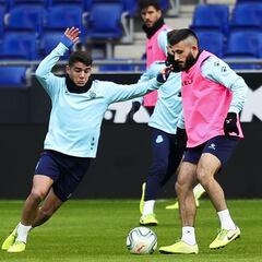 Los 'cedibles' del Espanyol, codiciados pero no cotizados