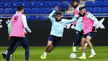 03/01/20 ESPANYOL ENTRENAMIENTO EN RCDE STADIUM
 VARGAS VICTOR GOMEZ