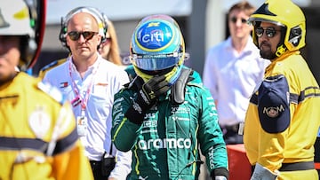 Fernando Alonso (Aston Martin). Montecarlo, Mónaco. F1 2025.