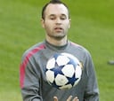 Iniesta trabaja con el grupo y podría estar ante el Madrid