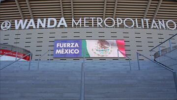 Atleti brindó minuto de silencio por el sismo en México