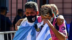 El pueblo argentino llora a Diego