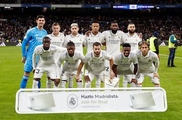 Once inicial del Real Madrid.