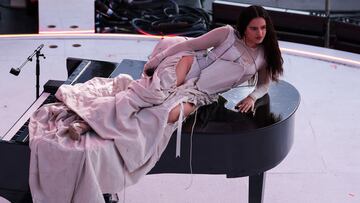 Rosalia performs at the Global Citizen Concert in New York City, New York, U.S., September 24, 2022. REUTERS/Caitlin Ochs