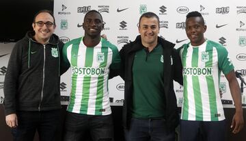 Machado y Candelo, oficialmente de Atlético Nacional