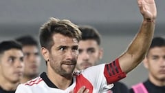Ponzio agradeció el afecto de los hinchas
