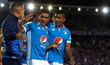 Millonarios clasifica a los ocho de la Liga tras vencer a Patriotas.