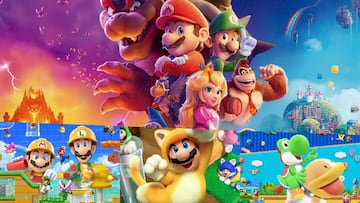 Nintendo celebra el estreno de Super Mario Bros. La Película con estas rebajas de Switch, ¡juegos del fontanero a precio más bajo!