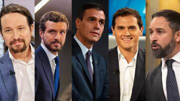 Debate electoral hoy: horario, TV y c&oacute;mo ver en TVE y Atresmedia