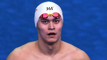 Ocho de años de sanción para la gran estrella china: Sun Yang