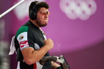 Jorge Martin Orozco tuvo una destacada participación en tiro deportivo, tanto así que llegó a la final y se posicionó en la cuarta posición.