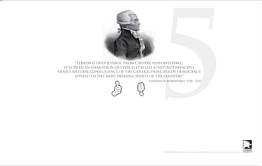 Robespierre sustituye al Che en la web de Lionhead