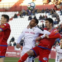 Un gol tempranero de Aridane amarga la tarde al Numancia