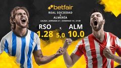 Real Sociedad vs. UD Almería: horario, TV, estadísticas, clasificación y pronósticos