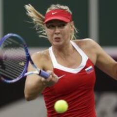 Kvitova y Sharapova mantienen empatada la final de la Fed Cup