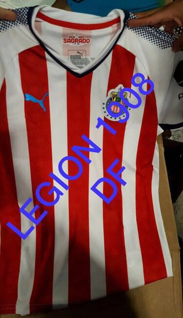 Circula supuestas playeras de Chivas para el Apertura 2017
