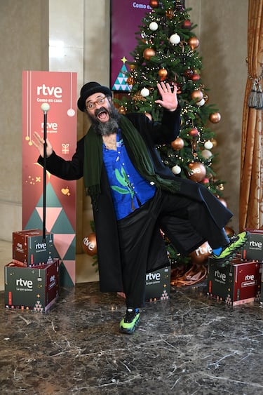 Ignatius Farray durante la presentación de la programación navideña de RTVE en el Teatro Real de Madrid.   
 
 
 