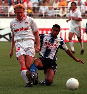 Real Madrid (1991-1994). Sevilla (1996-1997).
