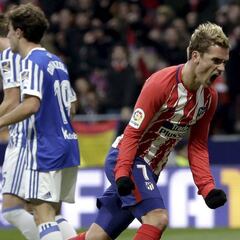 Resumen y goles del Atlético de Madrid - Real Sociedad