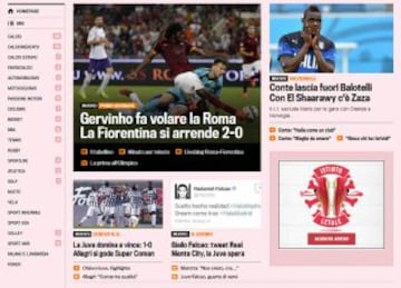 Portadas de la prensa extranjera