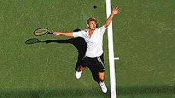 <b>EL NÚMERO 1.</B> Ferrero lidera el equipo español que busca la final .