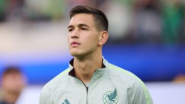 Cesar Montes of Mexico during the CONMEBOL Copa America 2024 group B match between Venezuela and Mexico, at SoFi Stadium, on June 26, 2024 in Inglewood, California, United States.