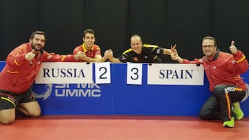 España vuelve a ganar a Rusia y se clasifica para el Europeo