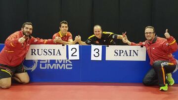 España vuelve a ganar a Rusia y se clasifica para el Europeo