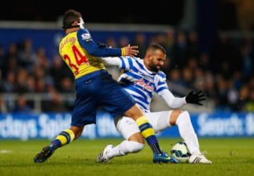 Arsenal enfrentó a Queens Park Rangers en el Loftus Road.