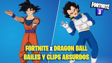 Goku y Vegeta bailando en Fortnite: recopilatorio de los memes y v&iacute;deos m&aacute;s absurdos