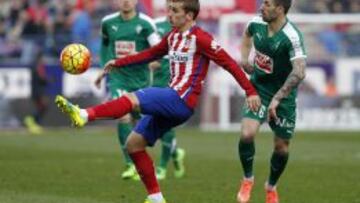 Griezmann: cuatro amarillas y Villarreal y Madrid a la vista