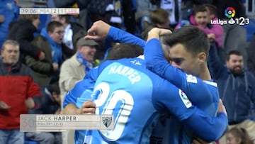 Resumen y goles del Málaga vs. Lugo de la Liga 1|2|3