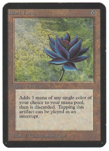 Le muestra la carta de Magic más cara del mundo y le pone precio para llevársela: “Es mi sueño de pequeño”