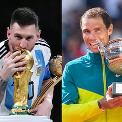 Messi y Nadal, una historia de mutua admiración