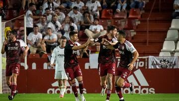 Partido de la jornada 6 de la Segunda División 2023-2024 de la liga de fútbol española, Liga Hypermotion, entre Albacete-Burgos disputado el 16/09/2023. Gol de Burgos.