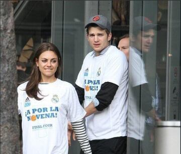 Aston Kutcher y Mila Kunis