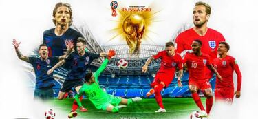 Cómo ver el Croacia - Inglaterra del Mundial 2018 en el móvil