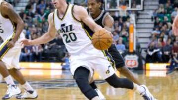 Los Utah Jazz sorprenden a unos Spurs sin Tony Parker