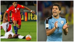 La gran sorpresa al comparar las ofensivas de Chile y Uruguay