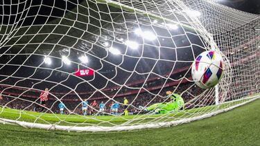 Uno de los goles del Athletic-Celta.
