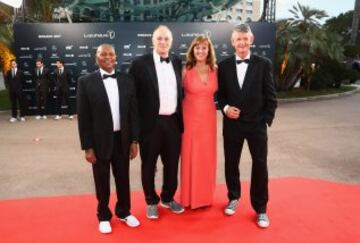 Kip Keino, Sir Steve Redgrave y Morne du Plessis