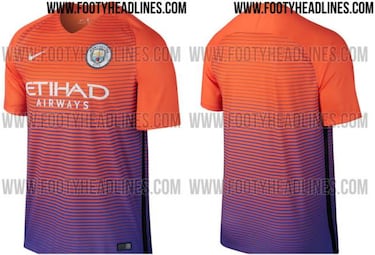 Se filtra la nueva indumentaria del Manchester City de Bravo