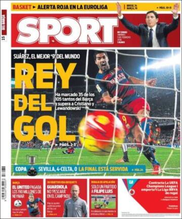 Portadas de la prensa mundial