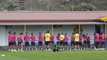 Entrenamiento de la UD Las Palmas